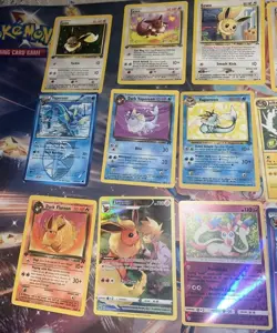 HUGE Eevee Evolutions (Eevelutions) Pokemon Card Lot - First Edition + Full Art - Image 2
