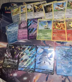 HUGE Eevee Evolutions (Eevelutions) Pokemon Card Lot - First Edition + Full Art - Image 5