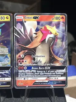 🔥Full Art GX Pokemon Card Lot Darkrai Rayquaza Entei Pinsir Persian Kart⚡ - Image 5