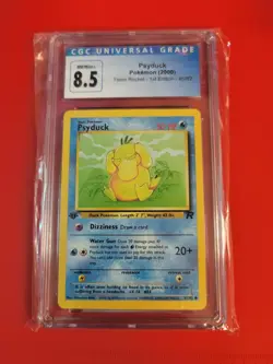Psyduck 65/82 1st Edition Team Rocket CGC 8.5 NEAR MINT Pokemon Card US SELLER - Image 1