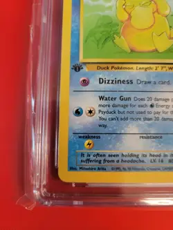 Psyduck 65/82 1st Edition Team Rocket CGC 8.5 NEAR MINT Pokemon Card US SELLER - Image 4