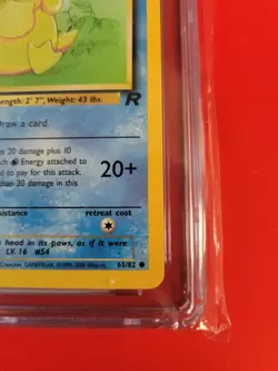 Psyduck 65/82 1st Edition Team Rocket CGC 8.5 NEAR MINT Pokemon Card US SELLER - Image 5