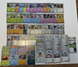 Pokemon Prismatic Bulk Card Lot of 129 - No Duplicates- 15 Holo, 39 Reverse Holo - Image 1