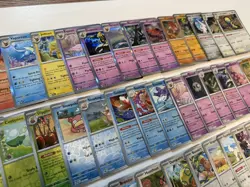 Pokemon Prismatic Bulk Card Lot of 129 - No Duplicates- 15 Holo, 39 Reverse Holo - Image 3