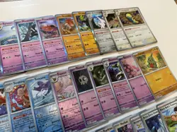 Pokemon Prismatic Bulk Card Lot of 129 - No Duplicates- 15 Holo, 39 Reverse Holo - Image 4