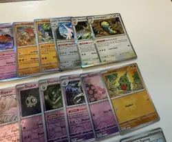 Pokemon Prismatic Bulk Card Lot of 129 - No Duplicates- 15 Holo, 39 Reverse Holo - Image 5