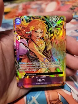 Nami Parallel Alt Art English PRB02-012 The Best Vol. 2 One Piece Card - Image 1