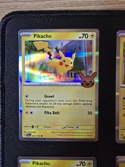 HUGE Pokemon TCG Pikachu LOT! 8 cards all in Near Mint condition. - Image 3