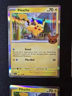 HUGE Pokemon TCG Pikachu LOT! 8 cards all in Near Mint condition. - Image 4