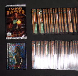 TOMB RAIDER COLLECTIBLE CARD GAME TCG 1999 PRECEDENCE 150 CARDS WITH HOLOFOIL - Image 2
