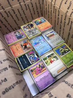 🔥 17lbs 4200+ UNSEARCHED Pokemon Bulk Lot! Some Holos & Vintage Cards LP/NM ✨ - Image 4