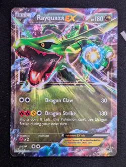 Rayquaza EX - XY73 - Pokemon XY Promo Ultra Rare Card MP - Image 1