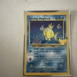 Pokemon TCG Celebrations Classic Collection Shining Magikarp Holo Card 66/64 - Image 1
