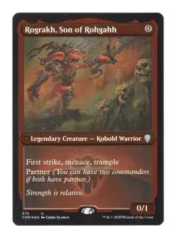 MTG English Rograkh, Son of Rohgahh (Foil Etched) NM Foil Commander Legends - Image 1