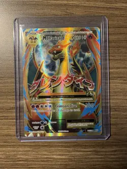 Pokemon Mega M Charizard EX XY Holo Full Art Ultra Rare Card 101/108 - Image 1