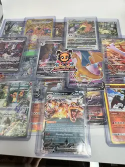 Pokemon Card Lot 120 OFFICIAL TCG Cards + 2 Ultra Rare | VMAX GX EX VSTAR OR V! - Image 1