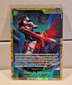 Dracule Mihawk OP14-119 SEC The Azure Sea's Seven ONE PIECE PACK FRESH Card - Image 1