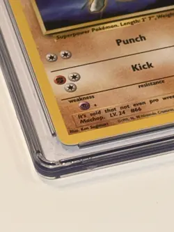 CGC 10 GEM MINT Machop 59/82 1st Edition Team Rocket Pokemon Card Rare - Image 4