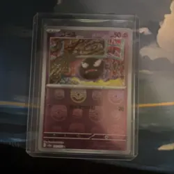 Gastly (Master Ball Pattern) 092/165 Sv2a: Pokemon Card 151 Holo (Japanese) - Image 1
