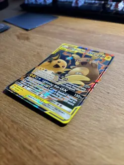 Pokemon GX Unified Minds Alolan Raichu Card 54/236 Ultra Rare SM Holo - Image 4
