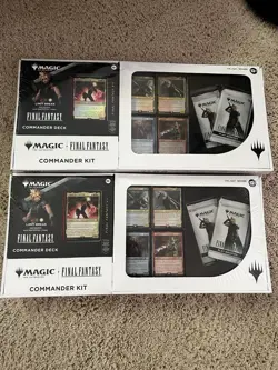 Magic The Gathering FINAL FANTASY Commander Kit - LIMIT BREAK - Costco Lot of 2 - Image 1