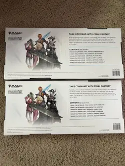 Magic The Gathering FINAL FANTASY Commander Kit - LIMIT BREAK - Costco Lot of 2 - Image 2