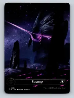 MTG Swamp (0264) (Borderless) Edge of Eternities Regular NM - Image 1