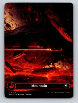 MTG Mountain (0265) (Borderless) Edge of Eternities Regular NM - Image 1