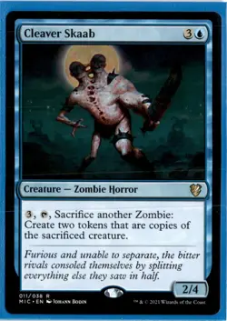 Commander: Innistrad: Midnight Hunt #11 Cleaver Skaab - Image 1