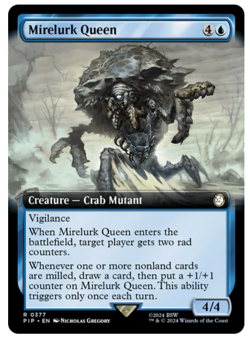 Mirelurk Queen - Extended Art Fallout MTG - Image 1