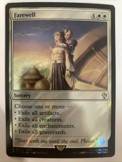 MTG: Farewell (Surge Foil) Commander: Final Fantasy Surge Foil 0242 NM - Image 1