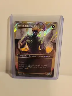 Kefka, Court Mage (0543) (Borderless) (Surge Foil) Final Fantasy Foil - Image 2