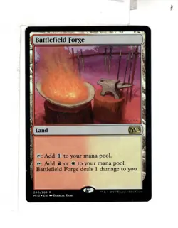 MTG SkeenAB Battlefield Forge FOIL from M15. NM. - Image 1