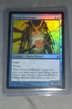 Faerie Harbinger Foil - Lorwyn - MTG Magic the Gathering - Image 1