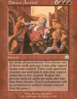 Mercadian Masques #218 Thieves' Auction - Image 1