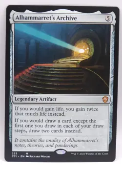 MTG Alhammarret's Archive Commander 2021 Regular NM - Image 1