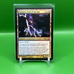 Keranos, God of Storms Journey into Nyx , NM, Mtg - Image 1