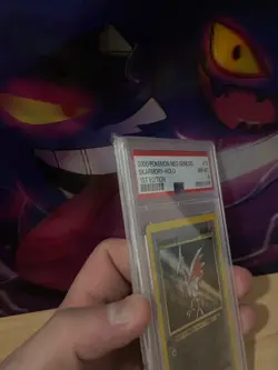 Pokemon Skarmory 1st Edition Holo Rare 13/111 PSA 8 NM-MT WOTC sealed - Image 4