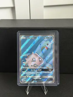 Pokemon TCG SM Base Set Lapras GX Full Art #139/149 Ultra Rare - Image 1