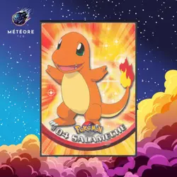 Carte Pokemon Salameche 04 TOPPS Serie 1 Francais - Image 1