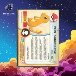 Carte Pokemon Salameche 04 TOPPS Serie 1 Francais - Image 2