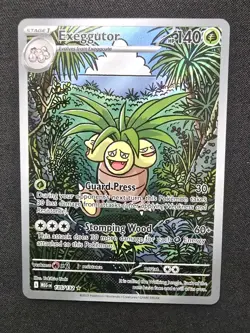 Pokemon Exeggutor 135/132 Illustration Rare Mega Evolution 2025 - Image 1