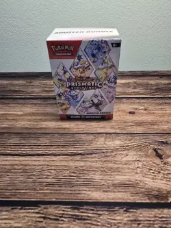 Pokemon TCG: Scarlet & Violet-Prismatic Evolutions Booster Bundle (6 Packs) - Image 1