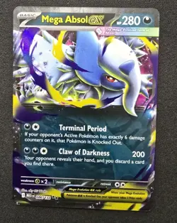 Mega Absol ex 86/132 - Mega Evolution - Near Mint - Pokemon TCG - Image 1