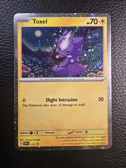 2 X 🌀🌀 SWIRL Toxel 119 Scarlet & Violet Black Star Promo Pokemon TCG NM - Image 2