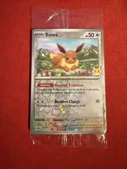 Prismatic Evolutions - Eevee 074/131 - Pokemon Day 2025 Promo Stamped - NM - Image 1