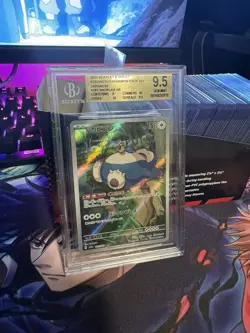 BGS 9.5 GEM MINT Snorlax AR 181/165 SV2a Japanese Pokemon 151 Pokemon - Image 1