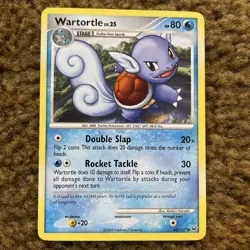 POKEMON WARTORTLE 65/127 UNCOMMON PLATINUM - Image 1