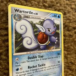 POKEMON WARTORTLE 65/127 UNCOMMON PLATINUM - Image 3
