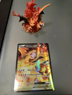 Pokemon TCG Charizard EX Generations Black Star Promo Full Art XY121 - Image 1